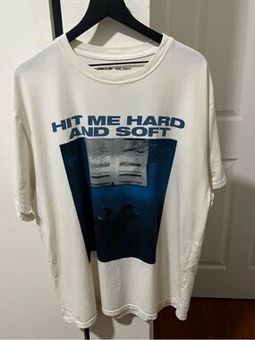 Billie Eilish Hit Me Hard And Soft Track List Double-Sided T-Shirt